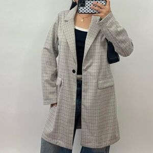 Plaid Houndstooth blazer jacket by sanctuary